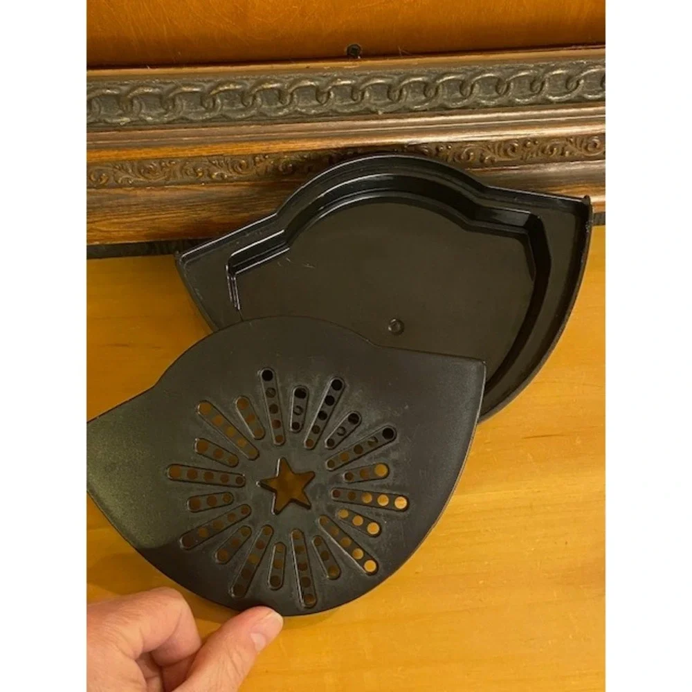 Keurig Drip Tray Replacement Part Universal Black Star Pattern Model K40